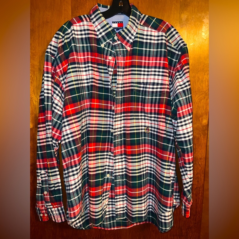 Tommy Hilfiger mens vintage button up